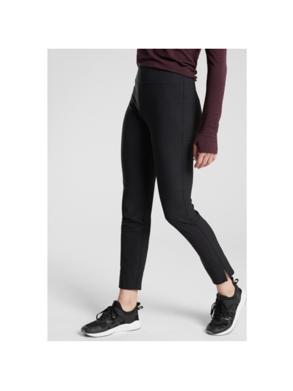 Athleta Wander Slim Ankle Pant - Black